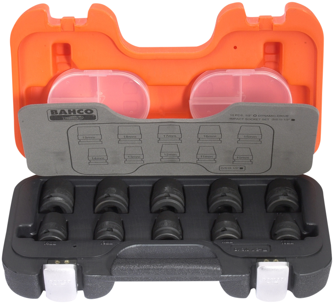 Bahco Slagnøkkelsett 1/2" 10-19 mm 10 deler