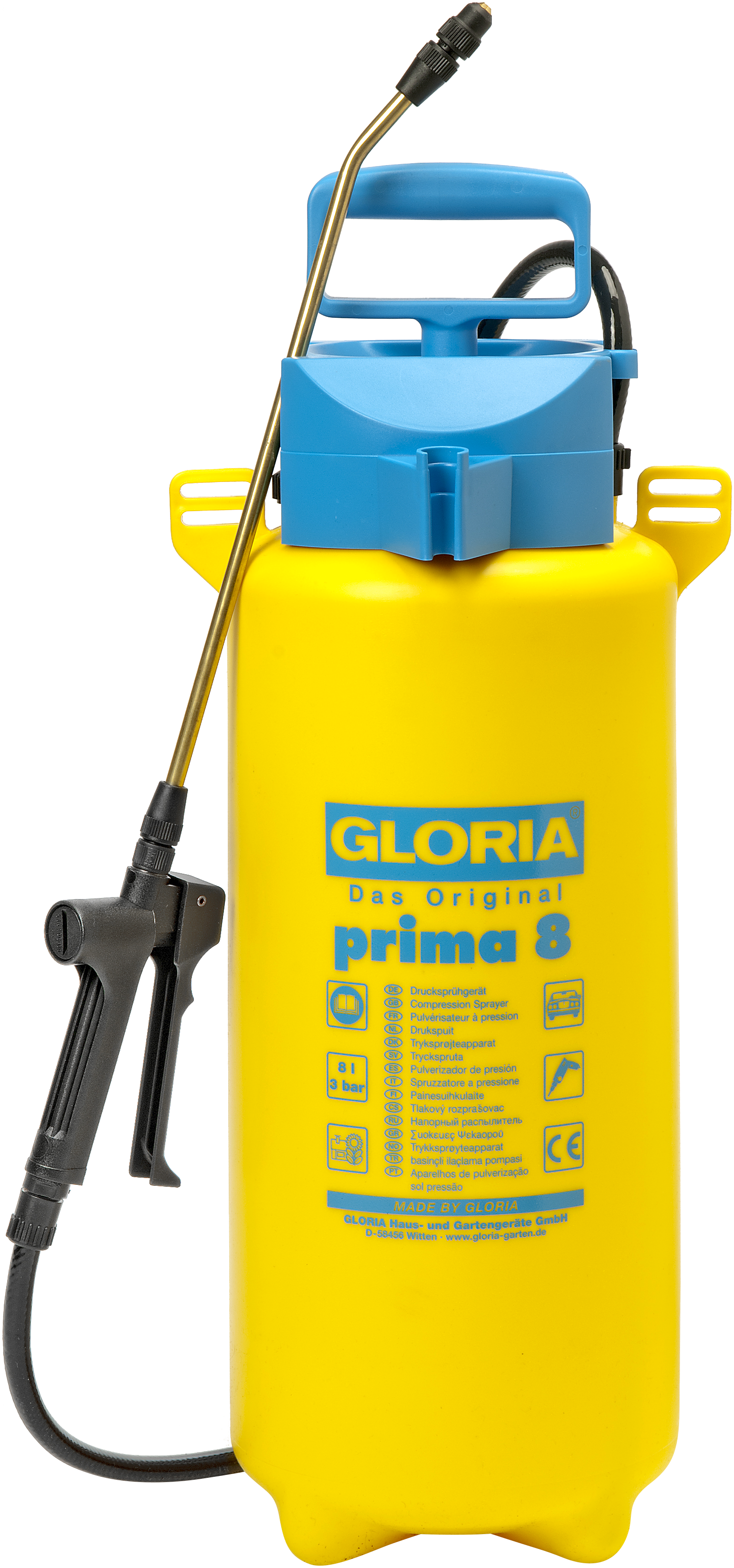 Gloria Gloria trykksprøyte Prima 8