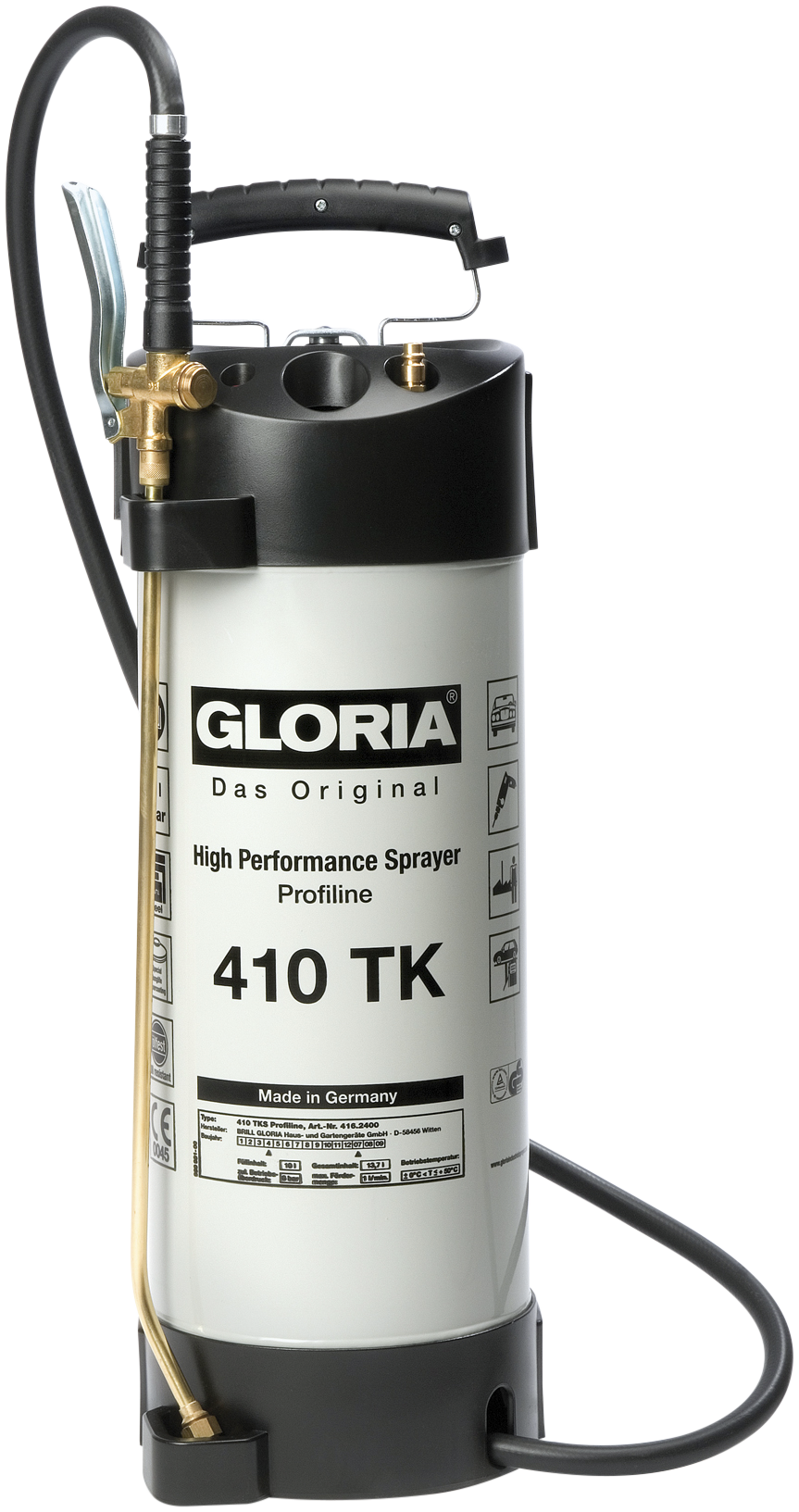 Gloria Gloria trykksprøyte Profline 410TK 10 ltr