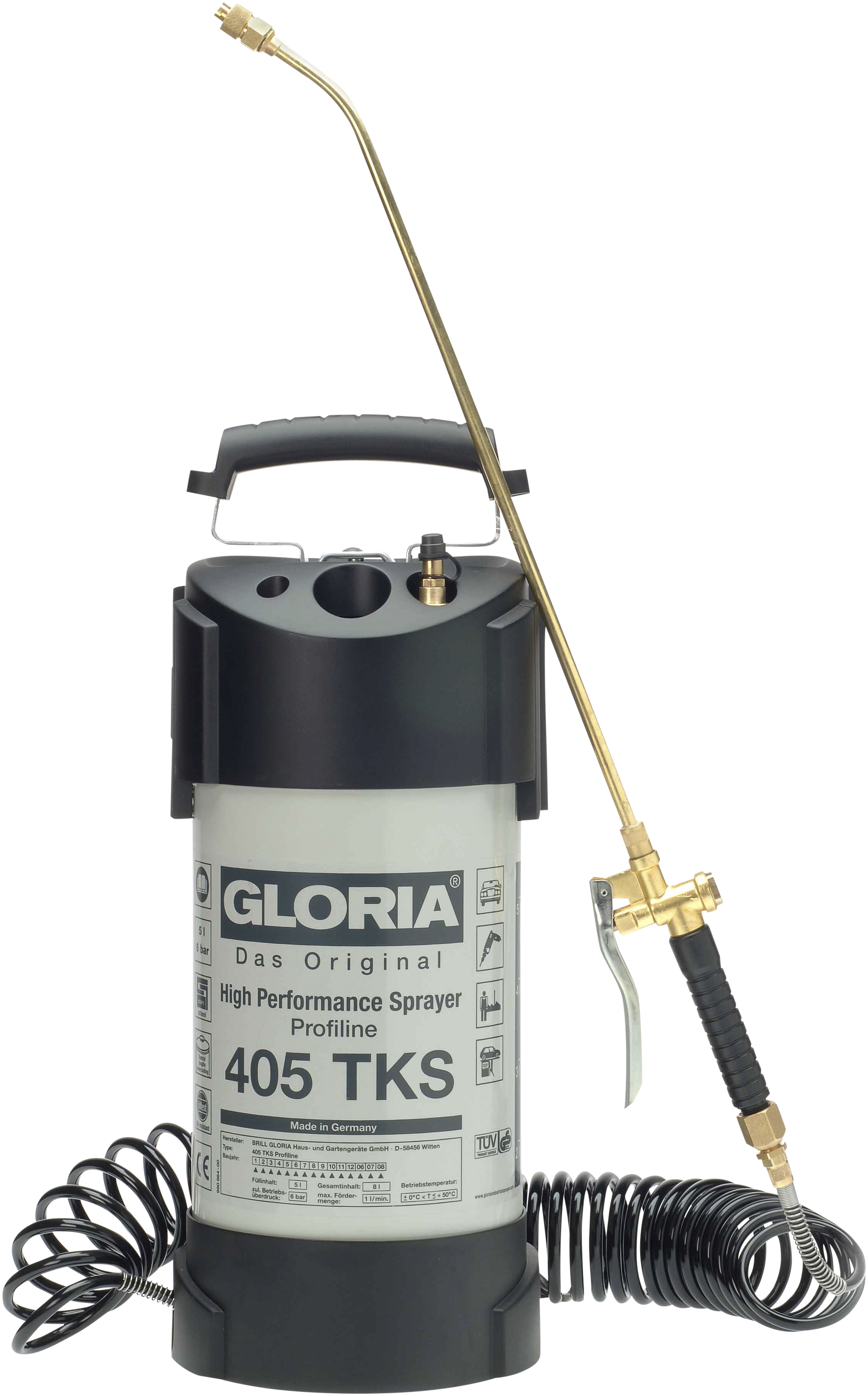 Gloria Gloria høytrykkssprøyte Profline 405TKS 5 ltr