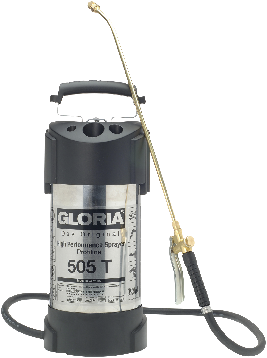 Gloria Gloria høytrykksprøyte Profline 505T 5 ltr