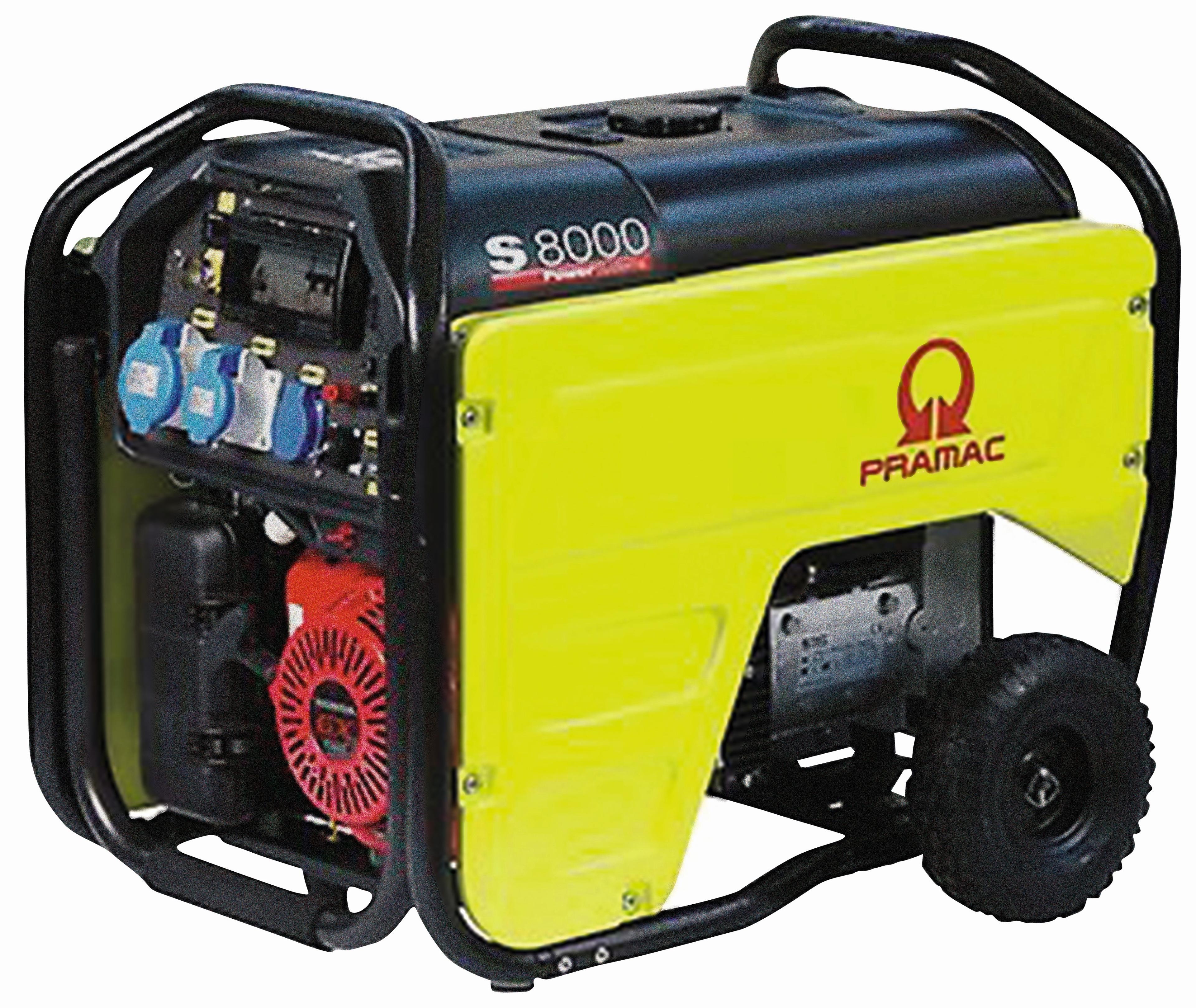 KGK Generator S-8000 S (230V) AVR Honda bensin 7,2 kVa