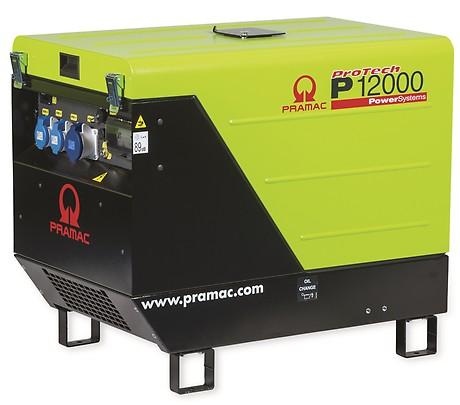 KGK Generator P-12000 Støydempet 230V (bensin)