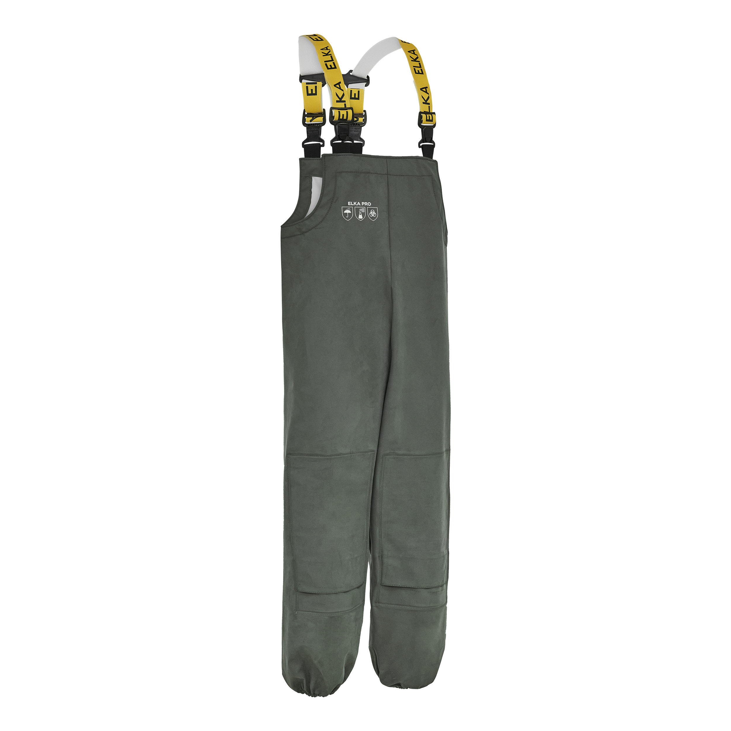 ELKA ELKA PRO Overall med lommer for kneputer - Oliven - XL
