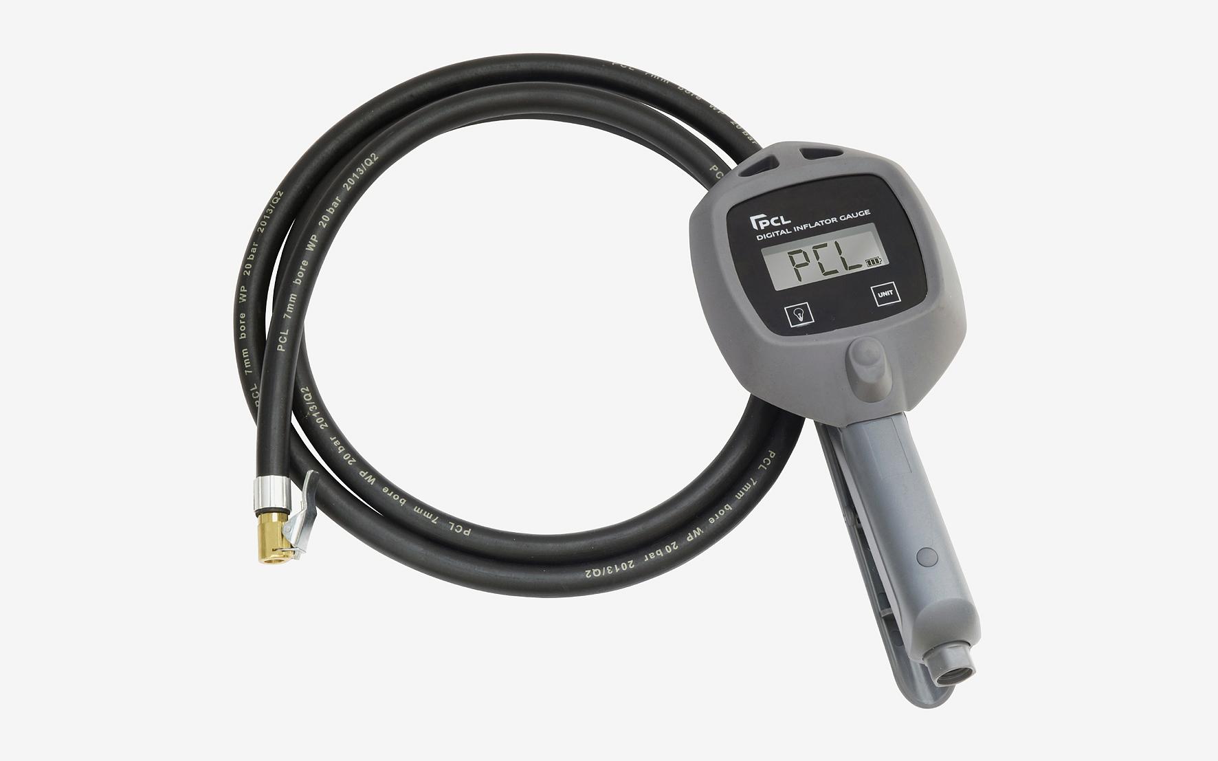 PCL DTI digital dekkpumper, bar, psi, kpa - 1,8 m slange