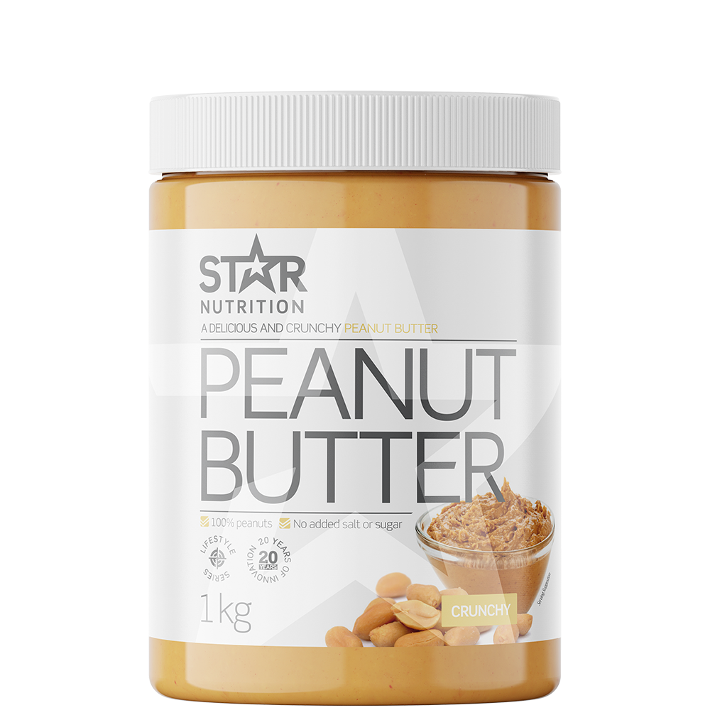 Star Nutrition Peanøttsmør 1 kg