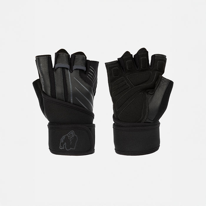 Gorilla Wear Gear Dallas Håndleddsstøtte Hansker 2.0 Svart Grå