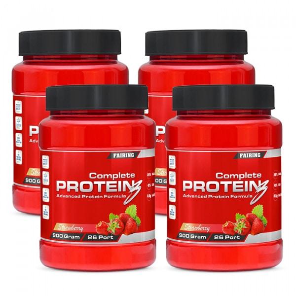 Fairing BIG BUY 4 x Complete Protein Blandeprotein 900 g
