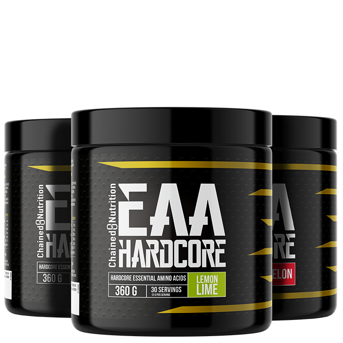 Chained Nutrition 3 x EAA hardcore Aminosyrer 360 g