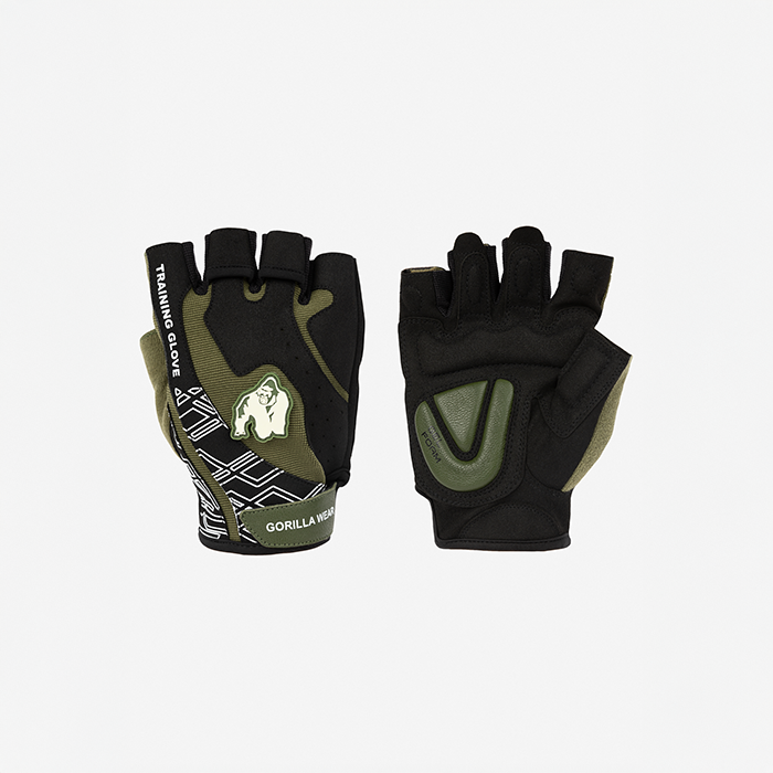 Gorilla Wear Gear Mitchell Treningshansker 2.0 Svart Grønn