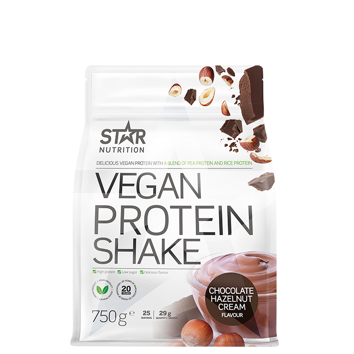 Star Nutrition Vegan Protein Shake Vegansk Proteinpulver 750 g