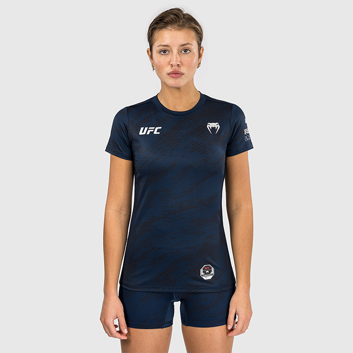 Venum UFC Fusion by Venum Fight Week Women's Dry-Tech T-Shirt Oceanic Blue