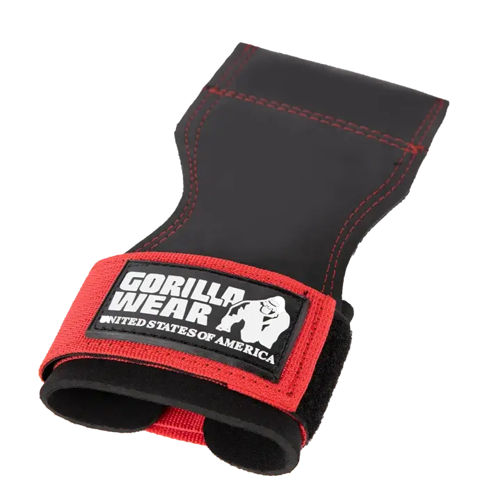 Gorilla Wear Gear Lifting Straps Svart/Rød