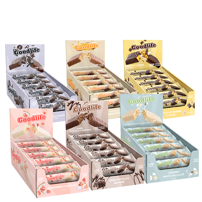 Goodlife BIG BUY 90 x Low Sugar Protein Bar 50 g