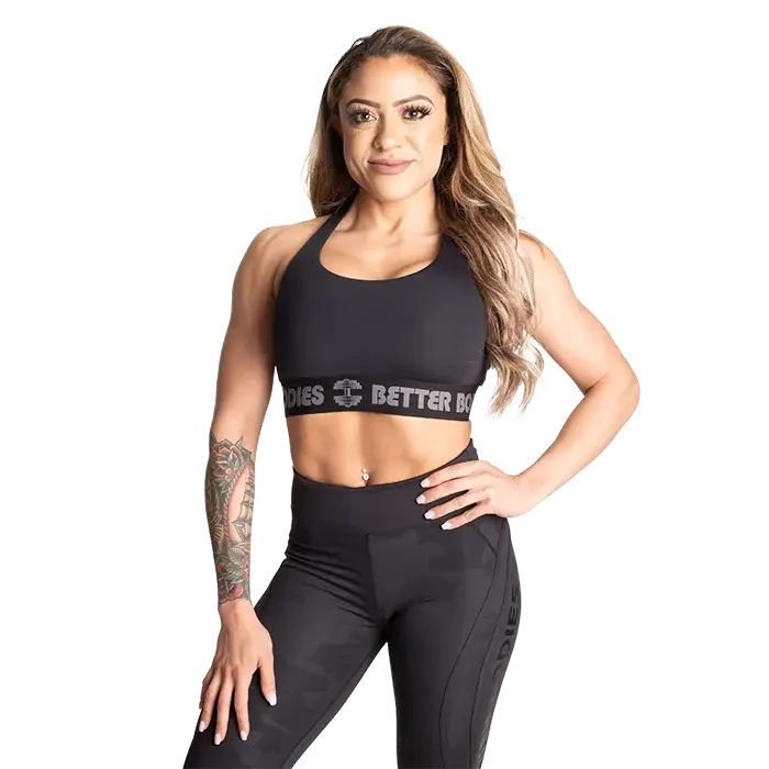 Better Bodies Classic Sports Bra, Black
