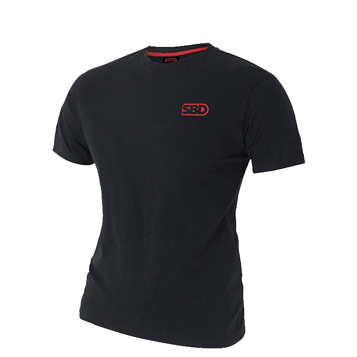 SBD Apparel Classic T-Shirt - Women's, Black w/Red