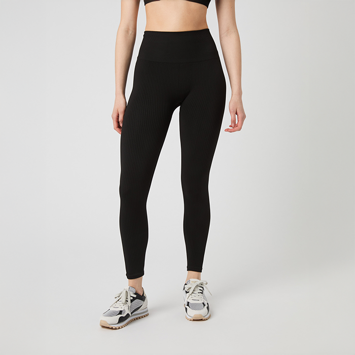 Björn Borg Seamless Ribbed Bukser Svart