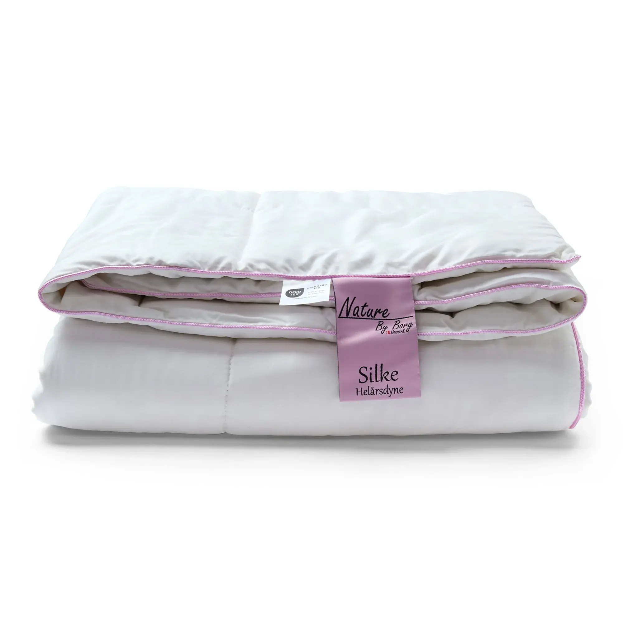 Nature By Borg Silkedyne med 100% Mulberry silkefyll - Helårsdyne med mykt bambustrekk - Nature By Borg dyne