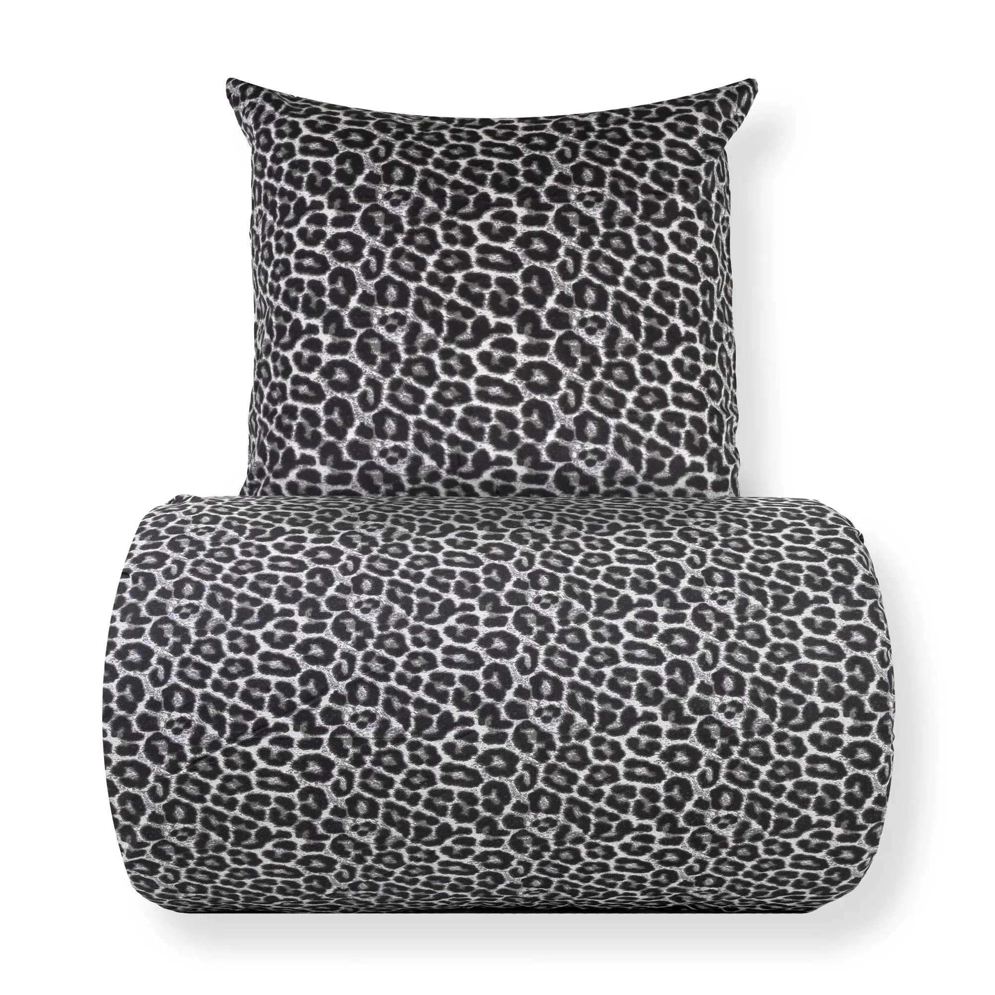 Borg Living Sengetøy 150x210 cm - 100% bomull - Leopardprint