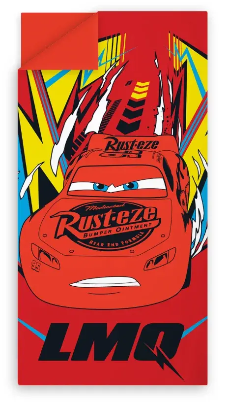 HOME-TEX Barnesovepose - Biler Lightning McQueen - 70x140 cm - Vannavstøtende