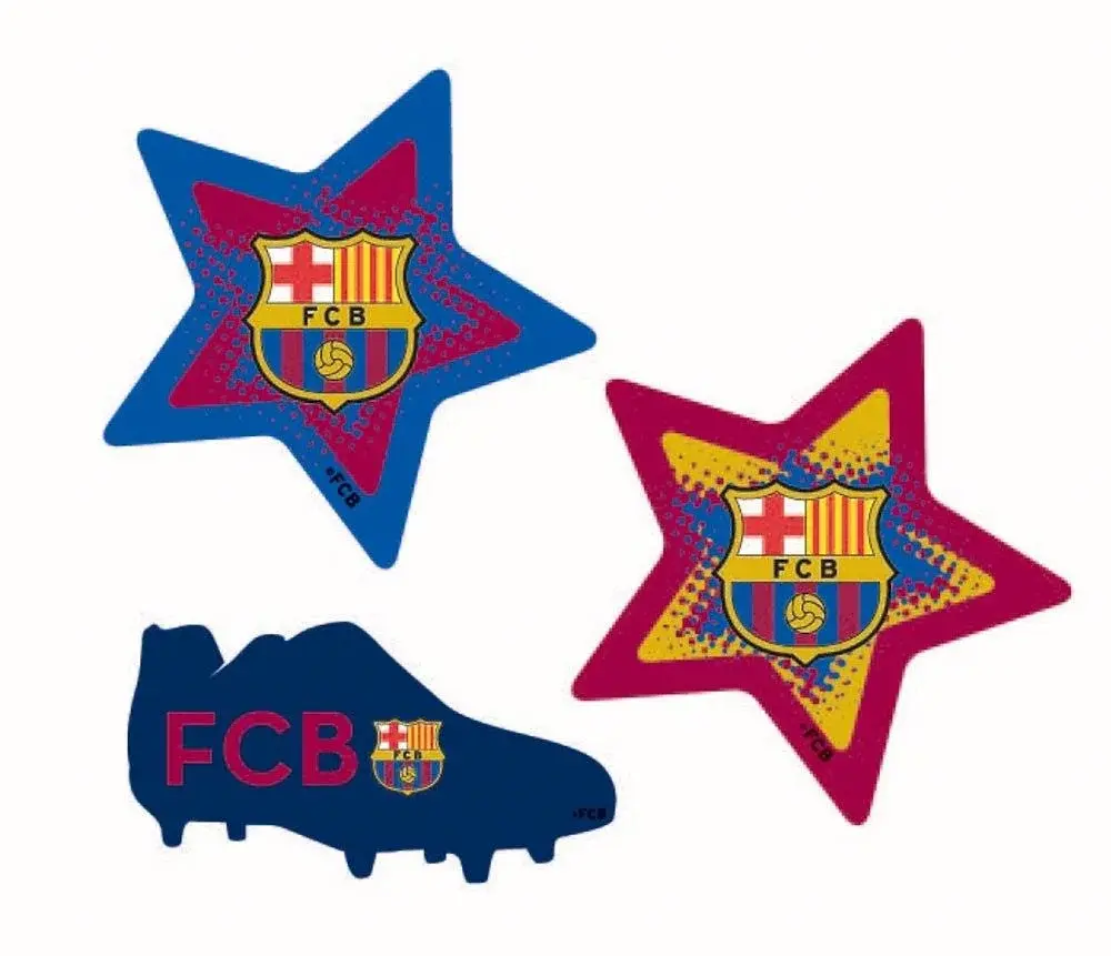 HOME-TEX Wall sticker - FC Barcelona - 3 stk - 3D effekt