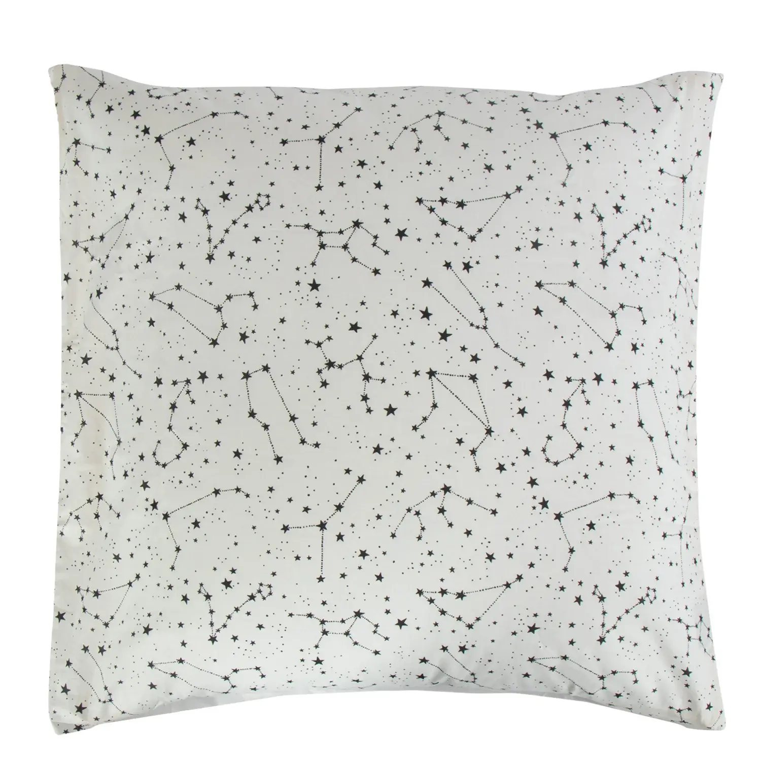 Borg Living Putetrekk 60x63 cm - 100% bomull - Zodiac white - Vendbart med stjerner