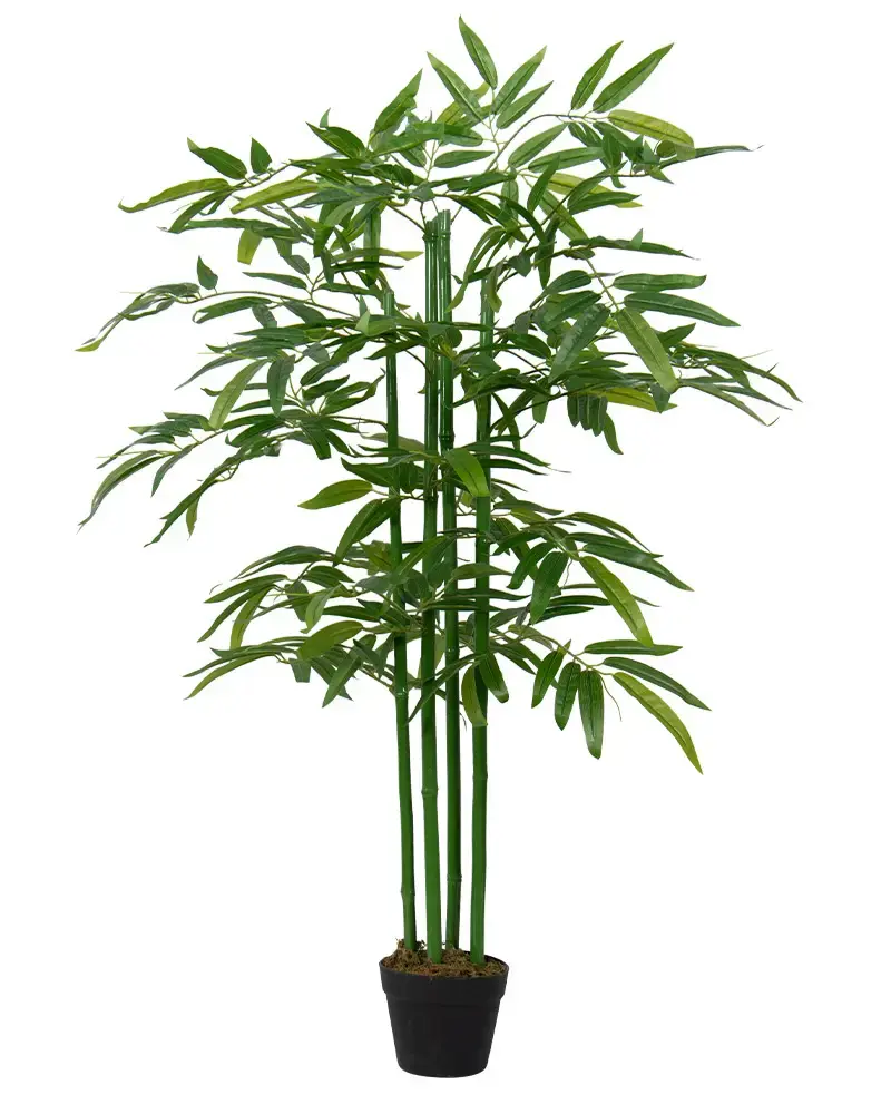 HOME-TEX Kunstig bambusplante 120 cm høy - Kunstig plante til hjemmet
