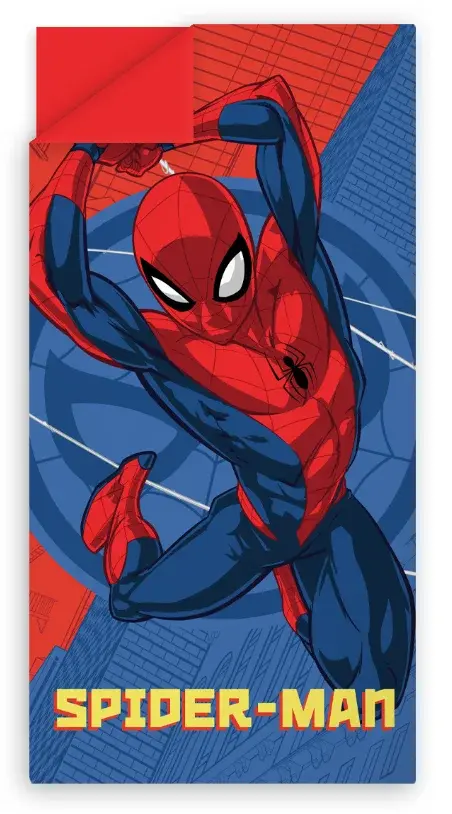 HOME-TEX Sovepose til barn - Spiderman - 70x140 cm - Vannavstøtende
