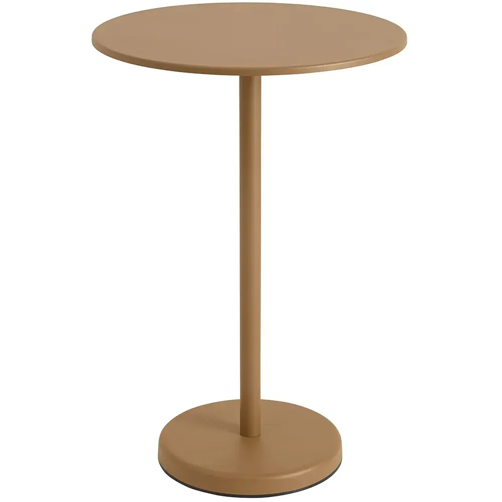 Muuto Muuto, Linear Steel Barbord Ø70 cm Burnt Orange