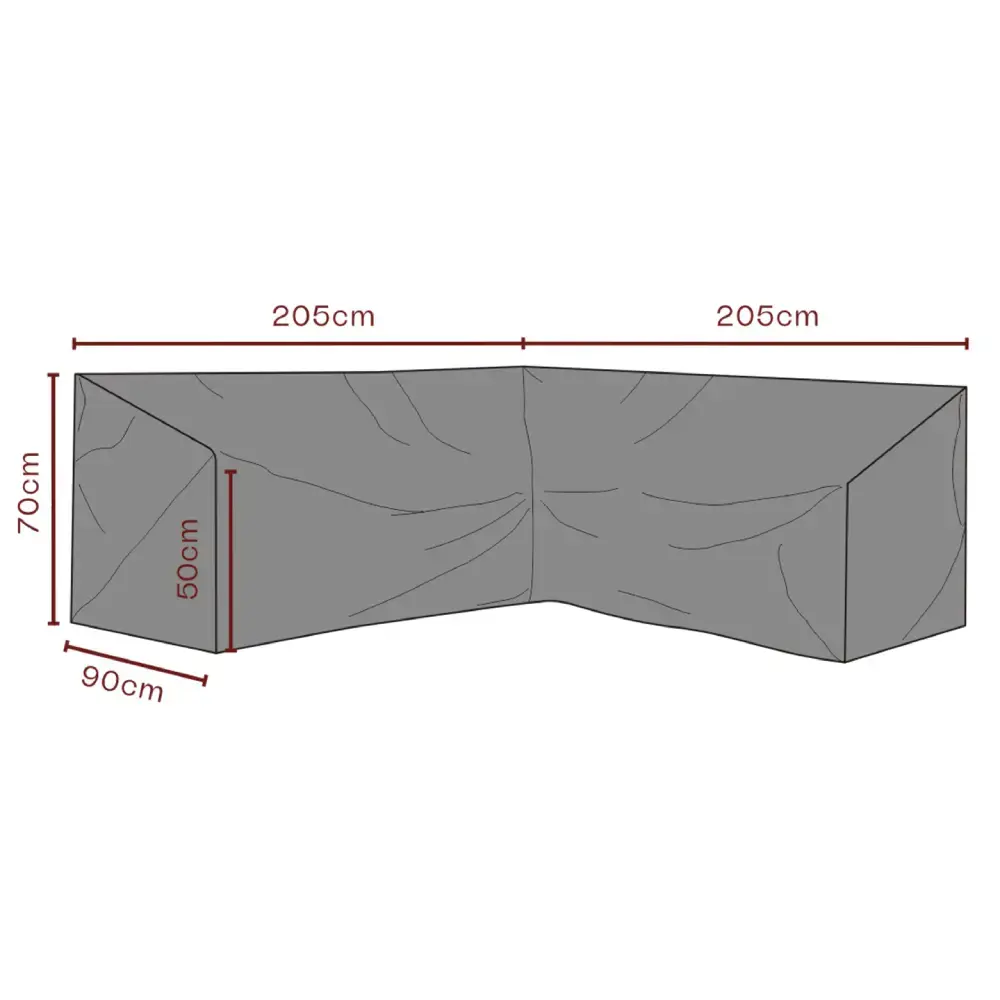 Brafab Brafab, Møbeltrekk Hjørnesofa 205/205x90 cm Premium
