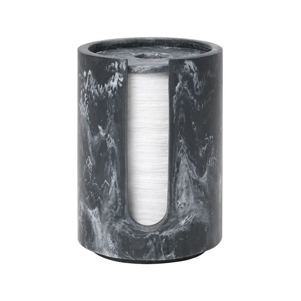 Ferm Living Ferm Living, Mist Cotton Pad Holder - Charcoal