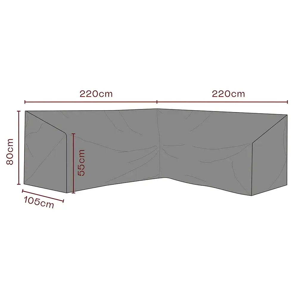 Brafab Brafab, Møbeltrekk hjørnesofa 220/220x80x105 cm Premium