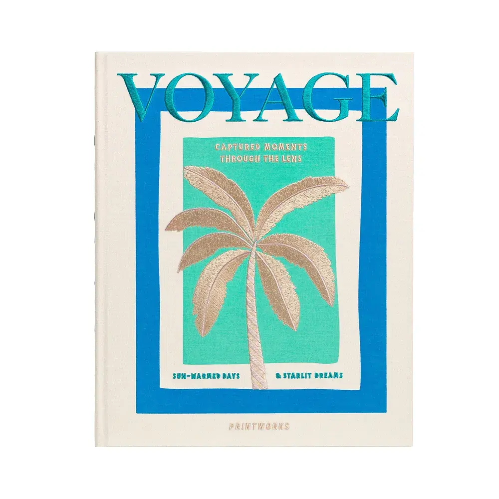 Printworks Printworks, Embroidered Photo Album - Voyage