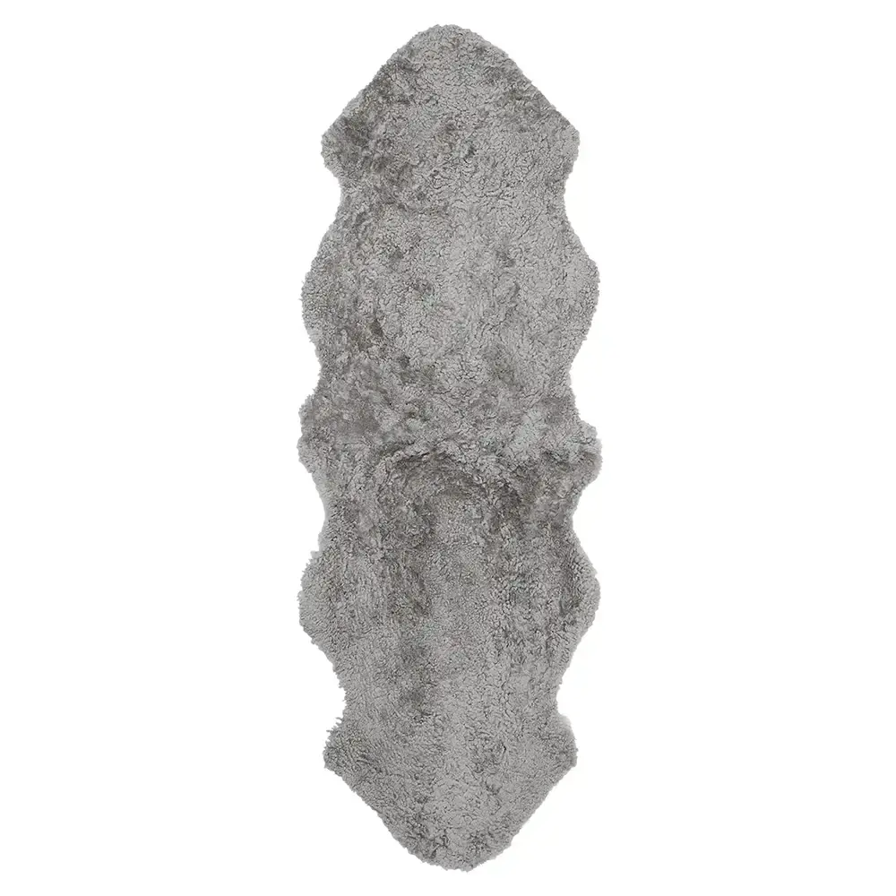 Skinnwille Skinnwille, Curly Saueskinn 60x180 cm Natural grey