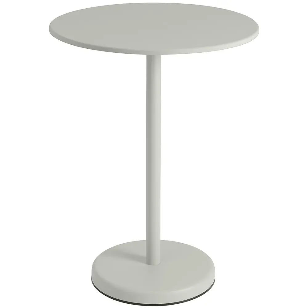 Muuto Muuto, Linear Steel Barbord Ø70 h: 95 cm Grey