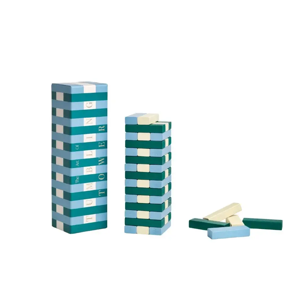 Printworks Printworks, Play - Tumbling Towers, Green/Blue
