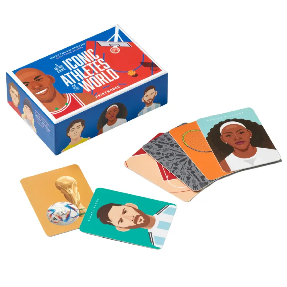 Printworks Printworks, Memo Game - Iconic Athletes