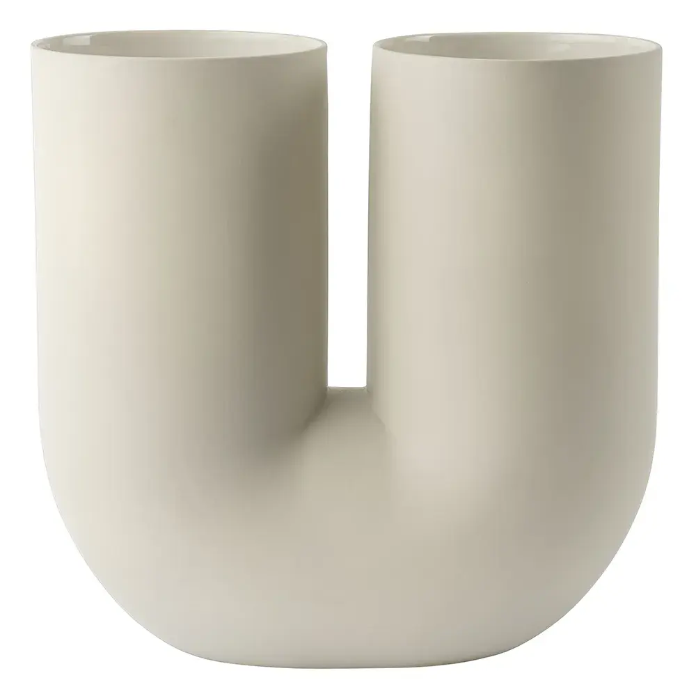 Muuto Muuto, Kink Vase H: 39 cm - Sand