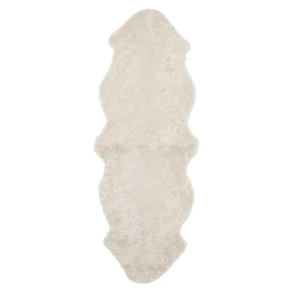 Skinnwille Skinnwille, Curly Saueskinn 60x180 cm Beige moonlight