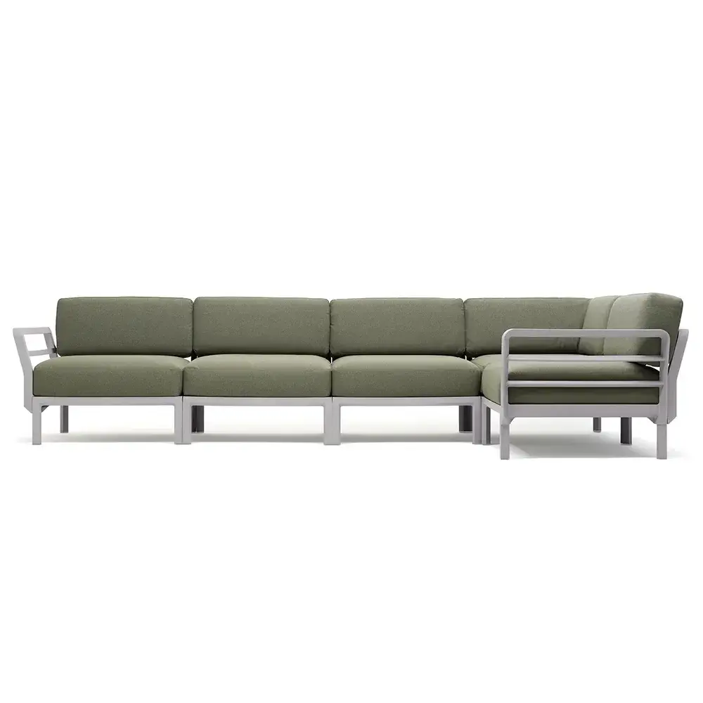 Nardi Nardi, Maximo 5 hjørnesofa Gesso - Timo
