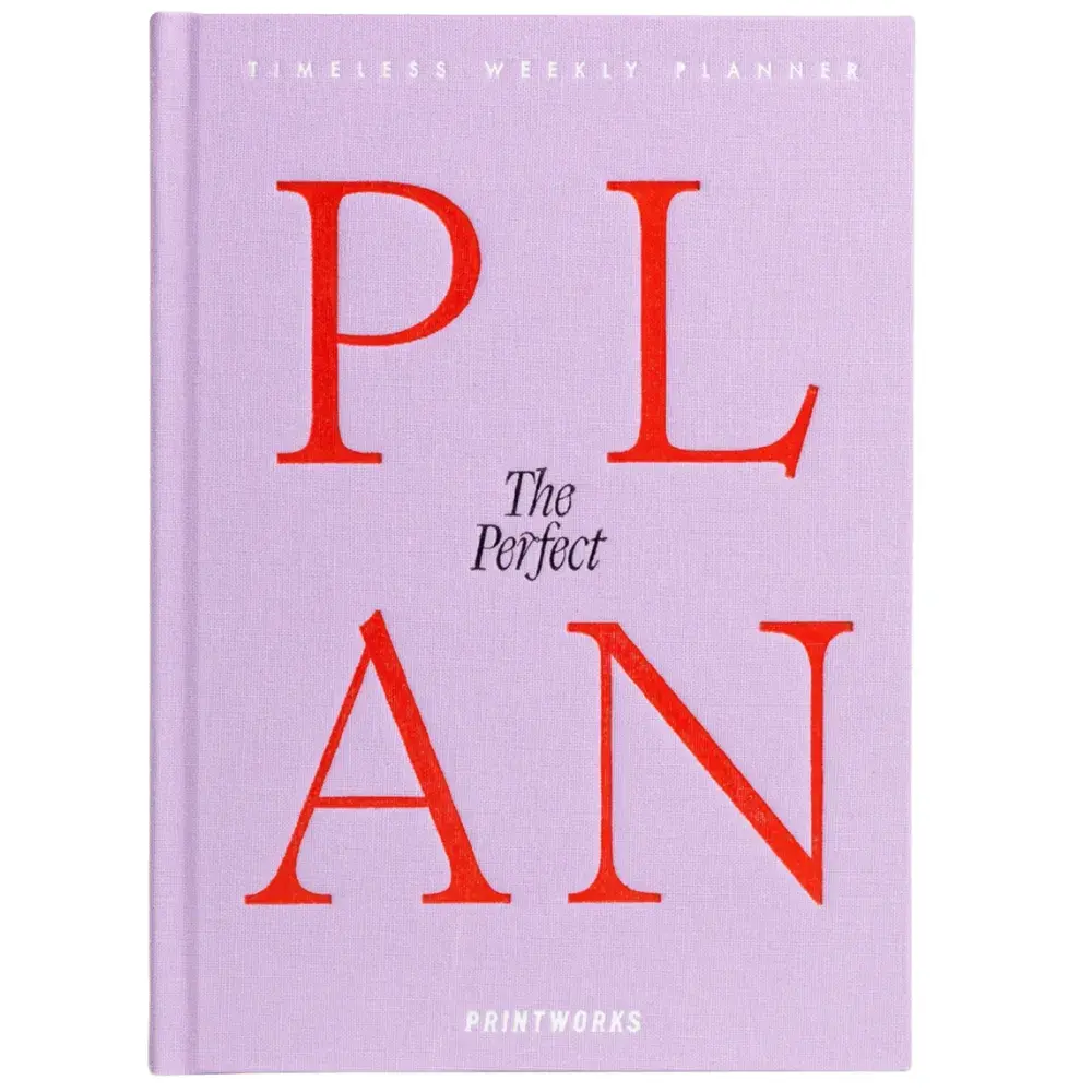 Printworks Printworks, Weekly Planner - The Perfect Plan, Violet