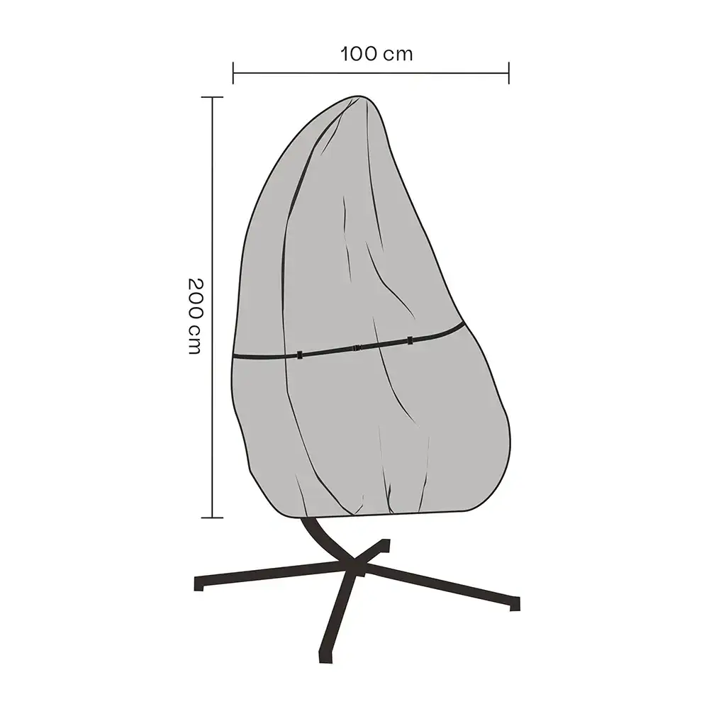 Brafab Brafab, Overtrekk hengestol 100x200 cm waterproof
