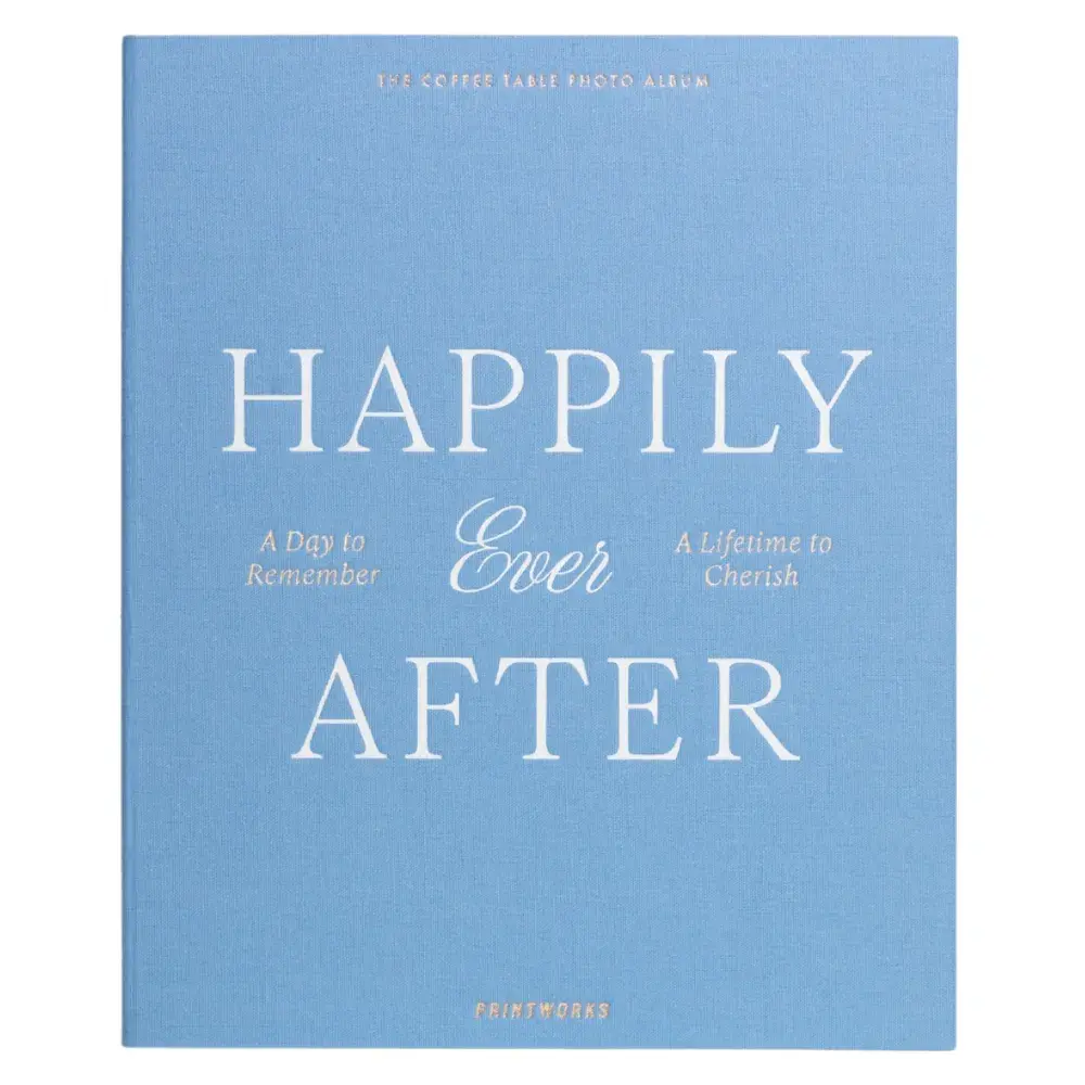 Printworks Printworks, Wedding Album - Happily Ever After, Blue
