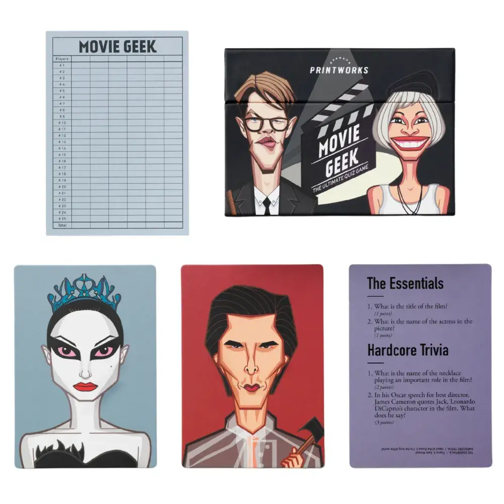 Printworks Printworks, Trivia Game - Movie geek