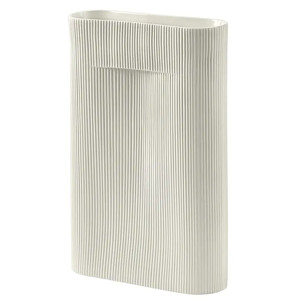 Muuto Muuto, Ridge Vase H: 48,5 cm Off White