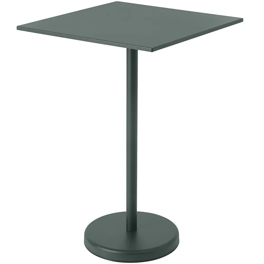Muuto Muuto, Linear Steel Barbord 70x70 cm Dark Green