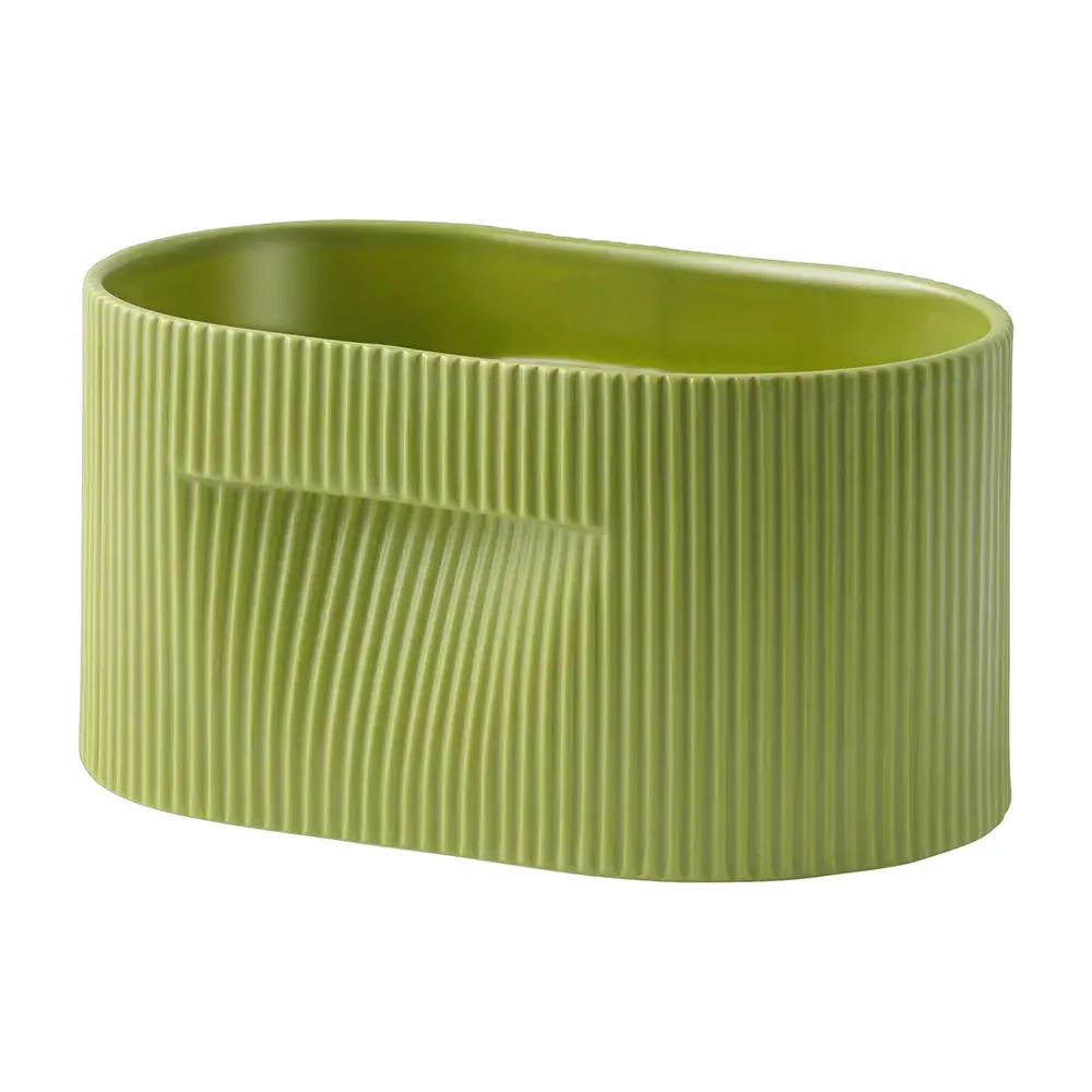 Muuto Muuto, Ridge potte H: 13 cm - Mosegrønn