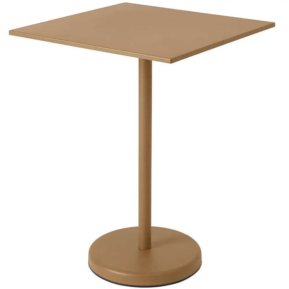 Muuto Muuto, Linear Steel Barbord 70x70 h: 95 cm Burnt Orange