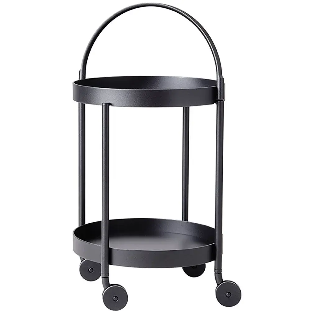 Cane-line Cane-line, Roll Vogn / Sidebord Lava Grey
