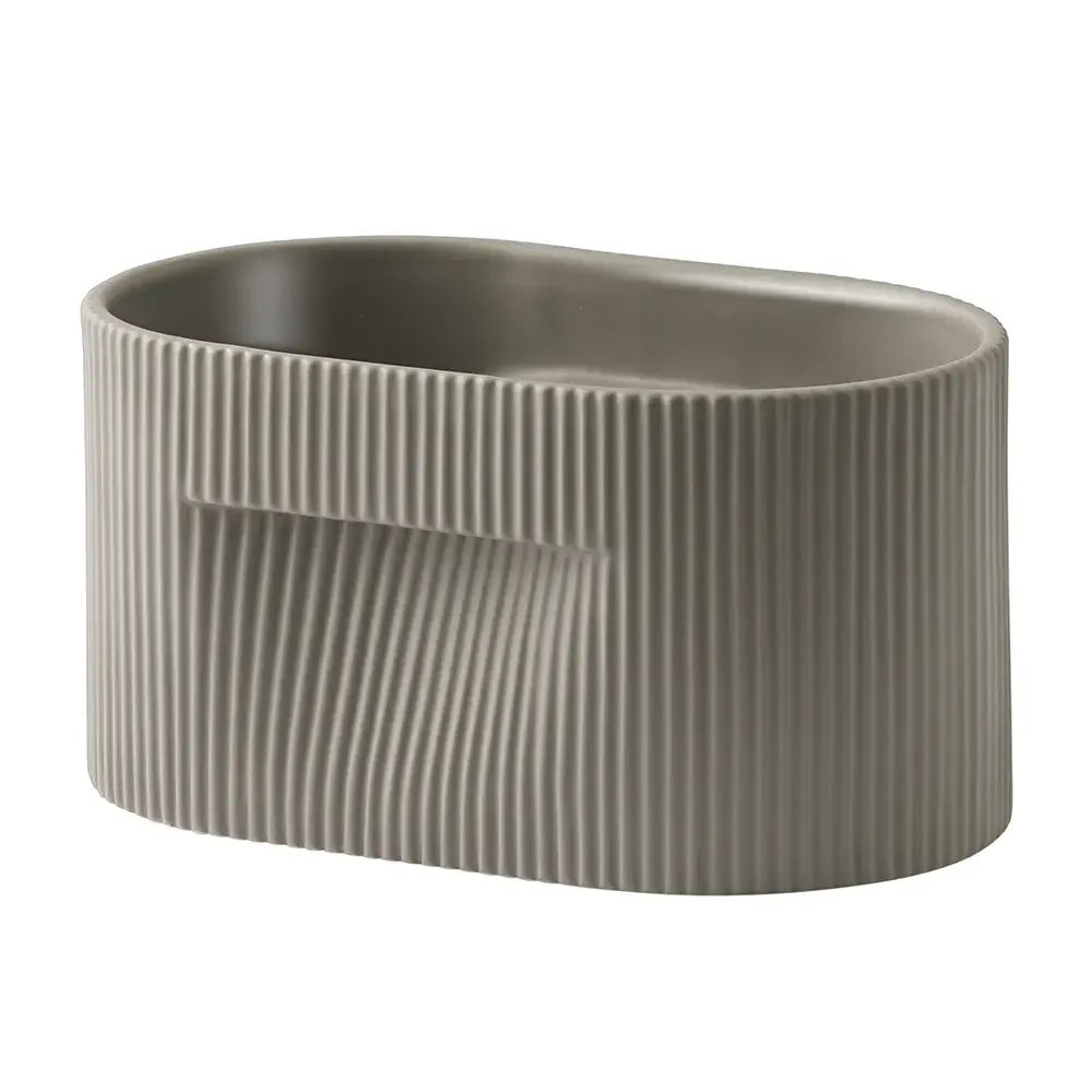 Muuto Muuto, Ridge potte H: 13 cm - Taupe